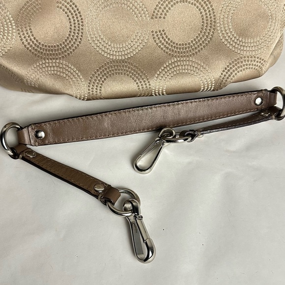 Coach 15935 Tan and Brown Women's Bag - Picture 3 of 6